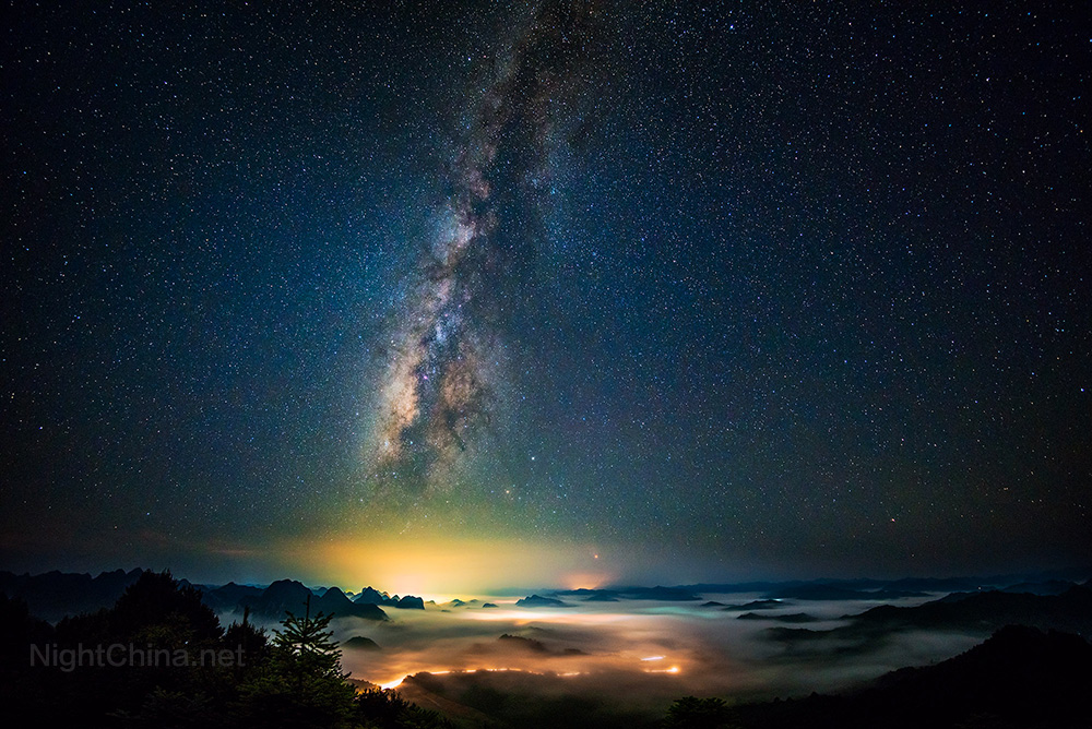 那片繁星那片海 夜空中国