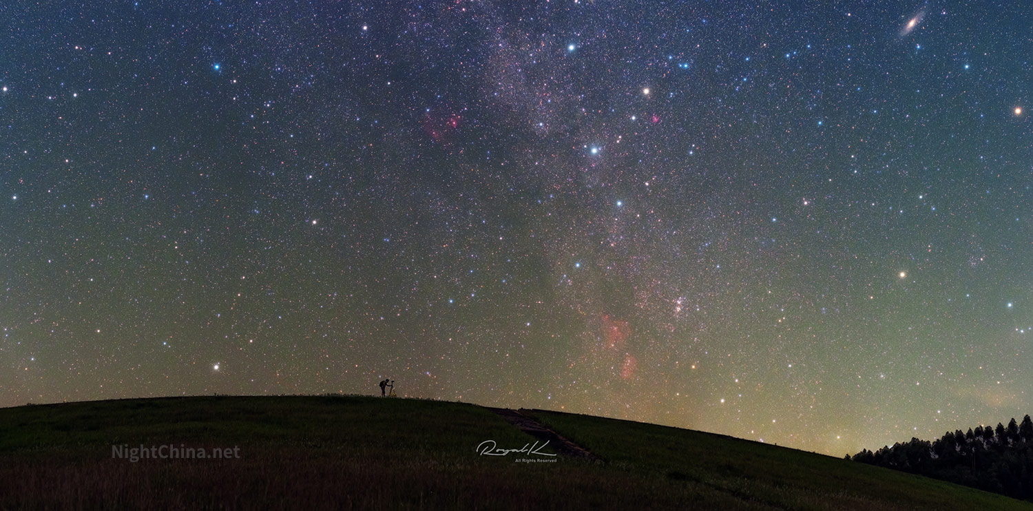 秋夜摄星人- 夜空中国