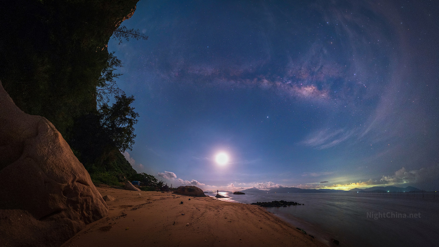 星空与海 夜空中国