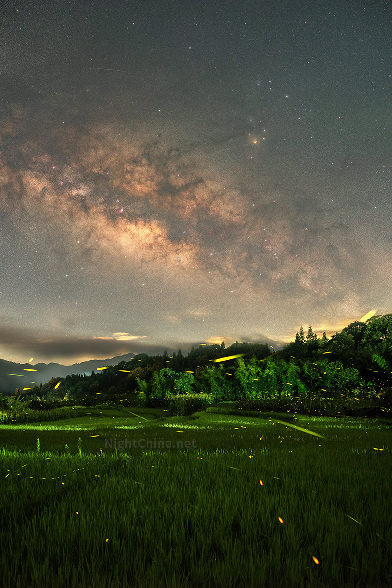 夏夜最美的风景 夜空中国