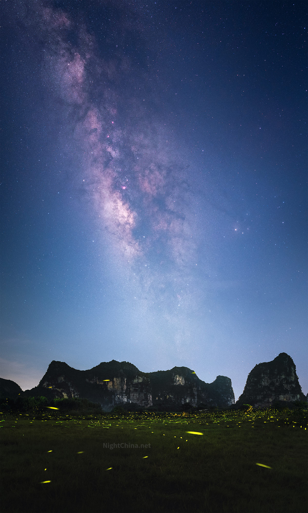 萤火虫之秋 夜空中国 萤火虫之秋 夜空中国